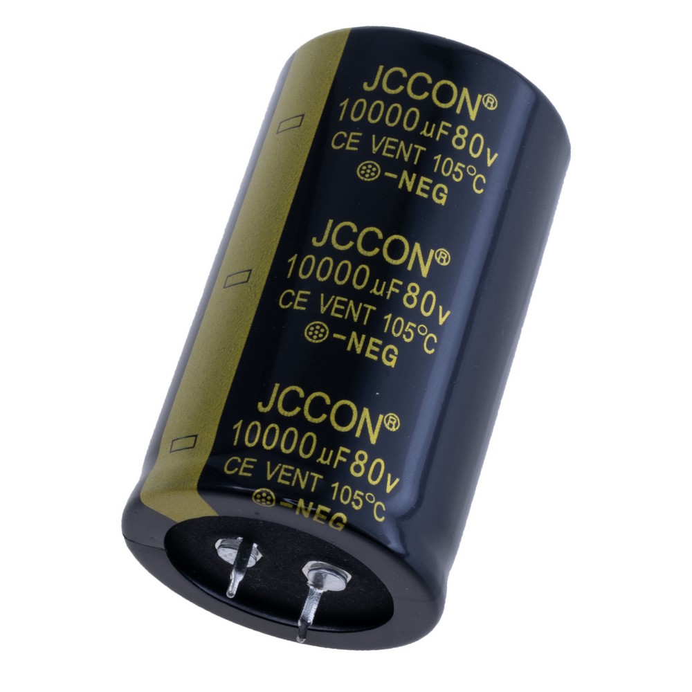 10000uF 80V 20% 35x60mm (J02A109M1KD35L60-JEC) (електролітичний конденсатор)