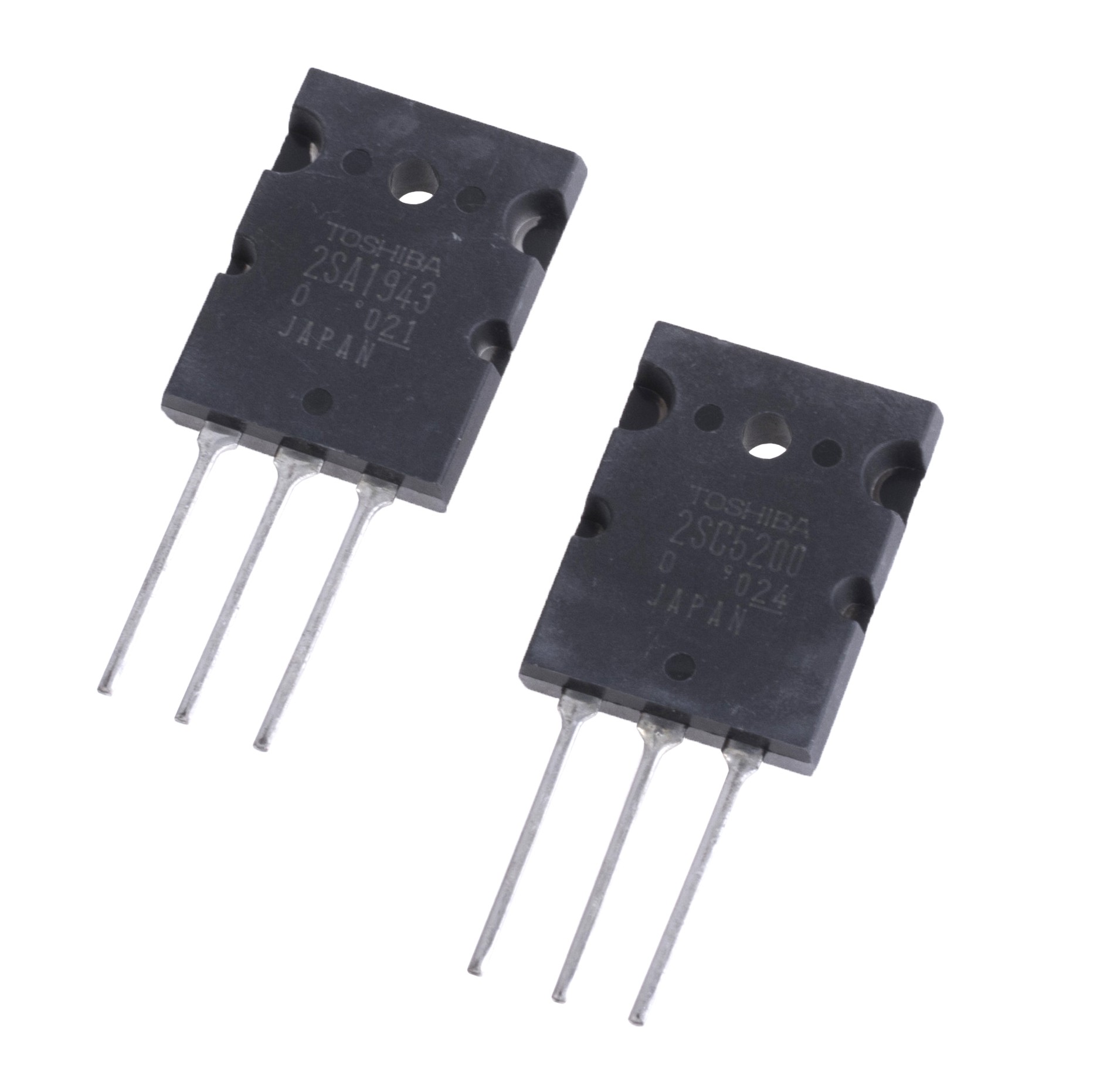 2SC5200 + 2SA1943 (TTC5200 + TTA1943) пара транзисторів