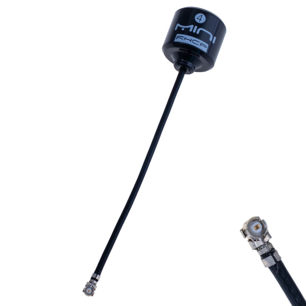 Антена всеспрямована Lollipop mini 86мм 5.8G 2.8dBi RHCP UFL